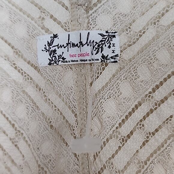 Free People Lila Ivory Asymmetrical Slip Dress - Picture 3 of 8